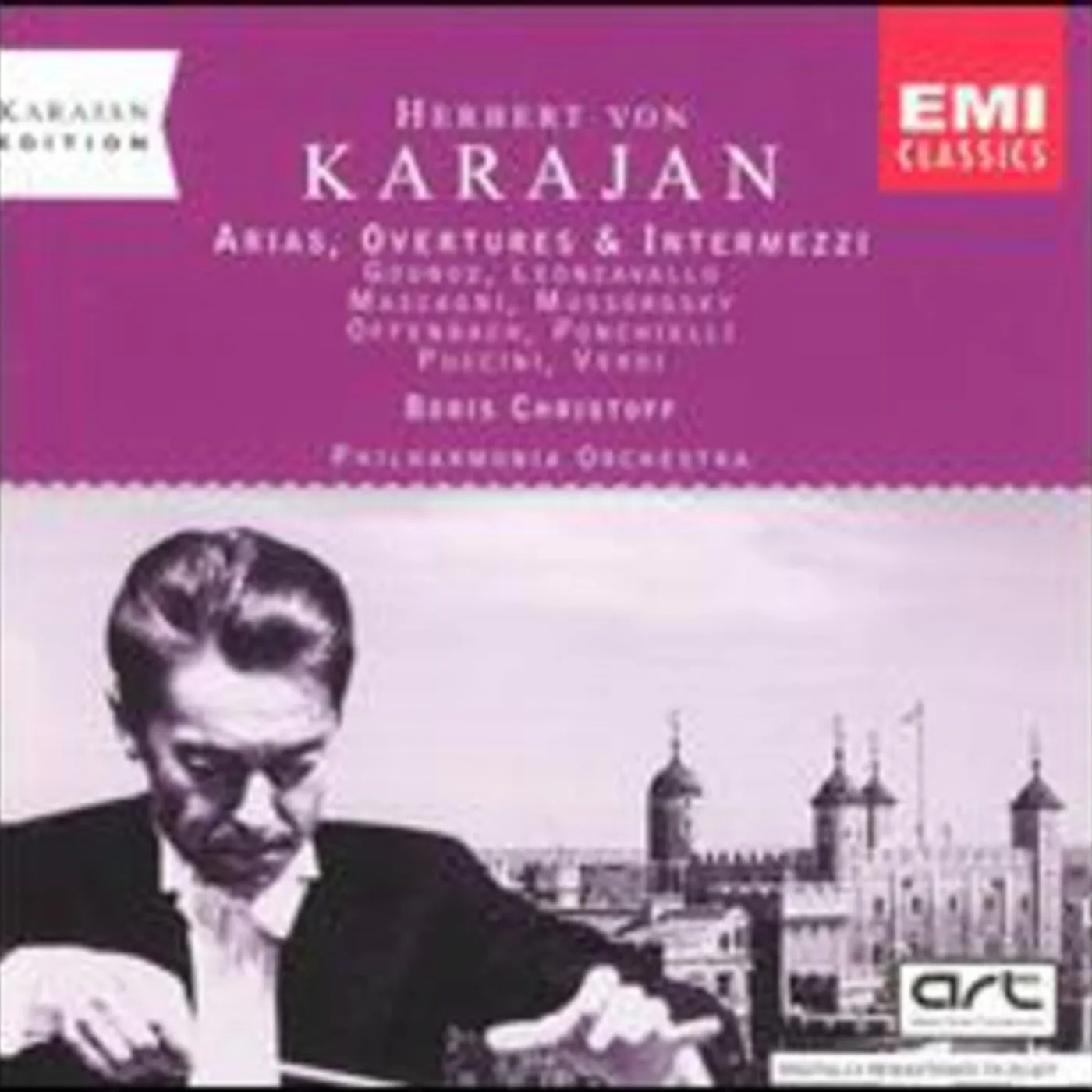 Herbert von Karajan MUSIC FROM THE OPERA CD