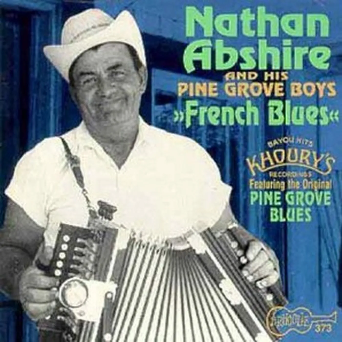 Nathan Abshire FRENCH BLUES CD