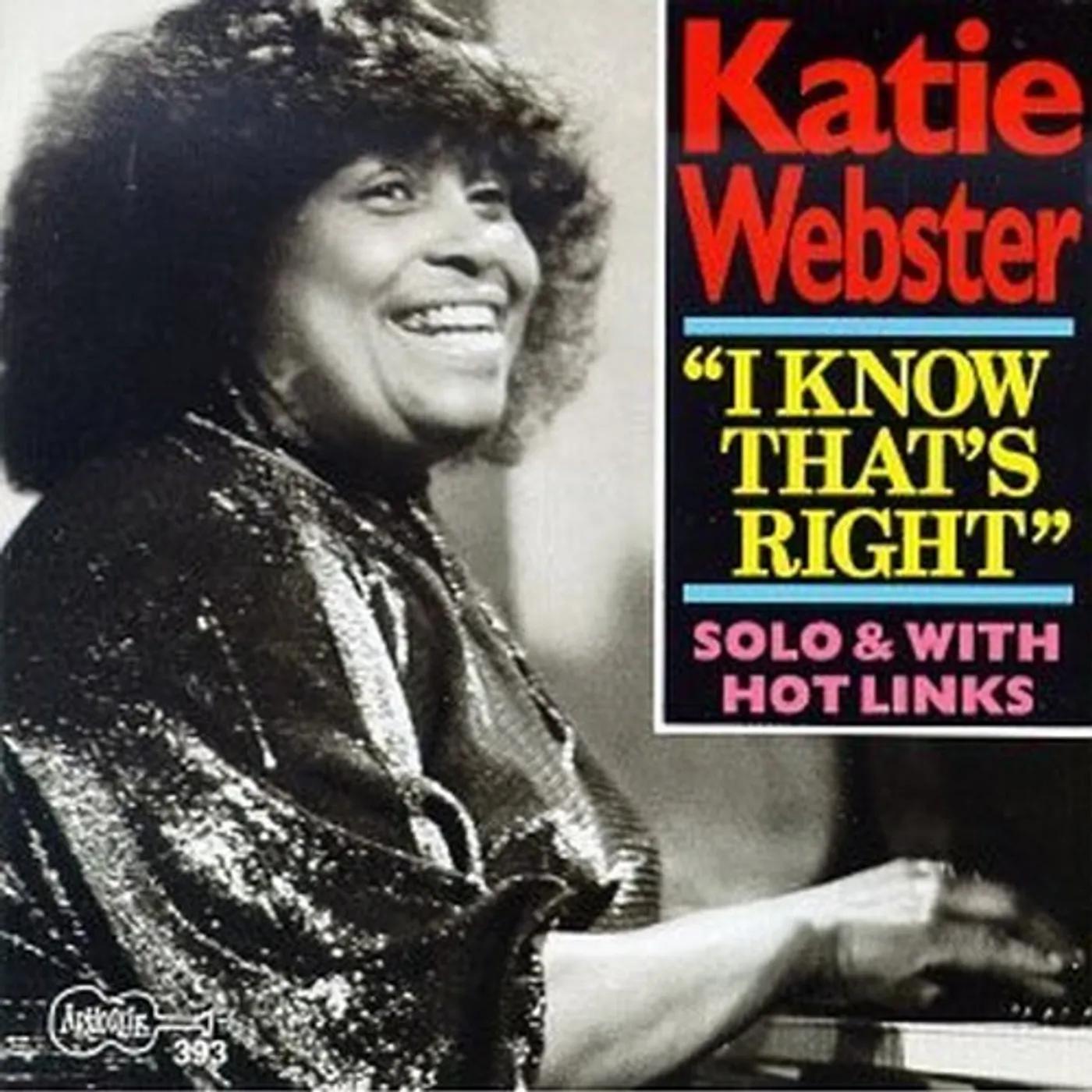 Katie Webster I KNOW THAT'S RIGHT CD