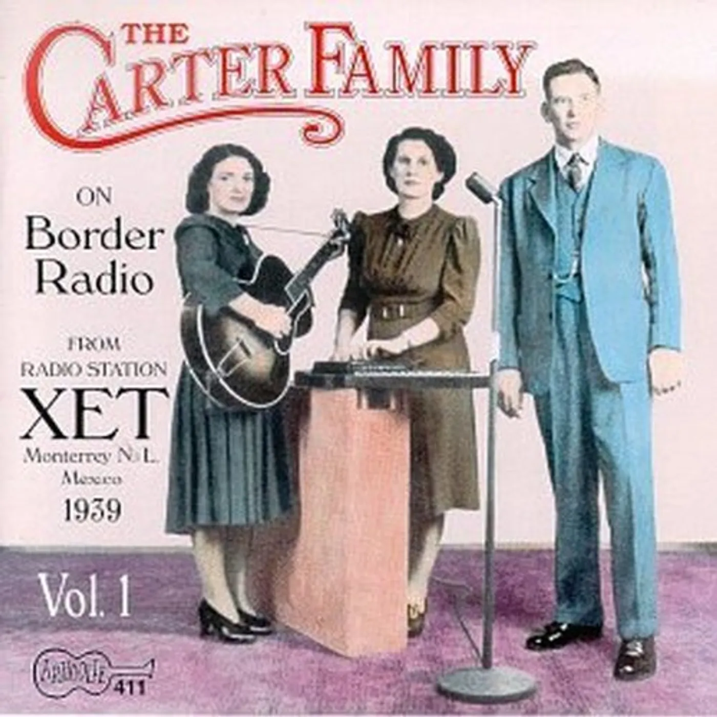 The Carter Family ON BORDER RADIO 1939 CD