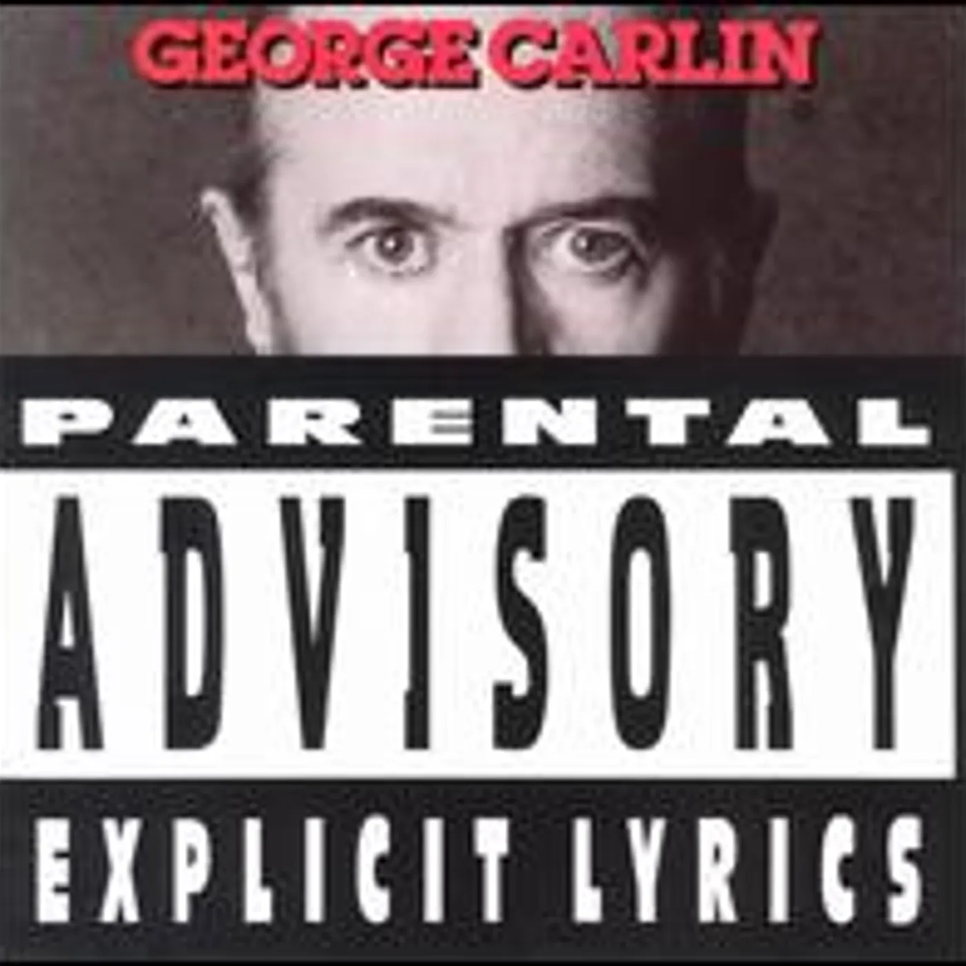 George Carlin PARENTAL ADVISORY CD