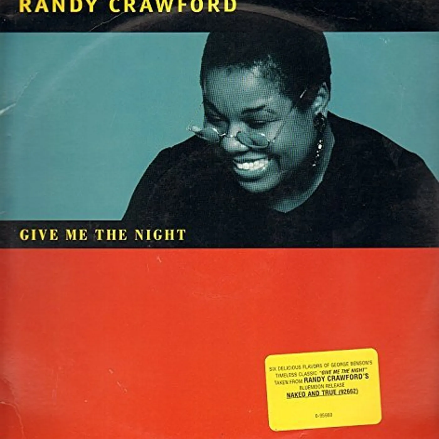 Randy Crawford GIVE ME THE NIGHT (X9) Vinyl Record