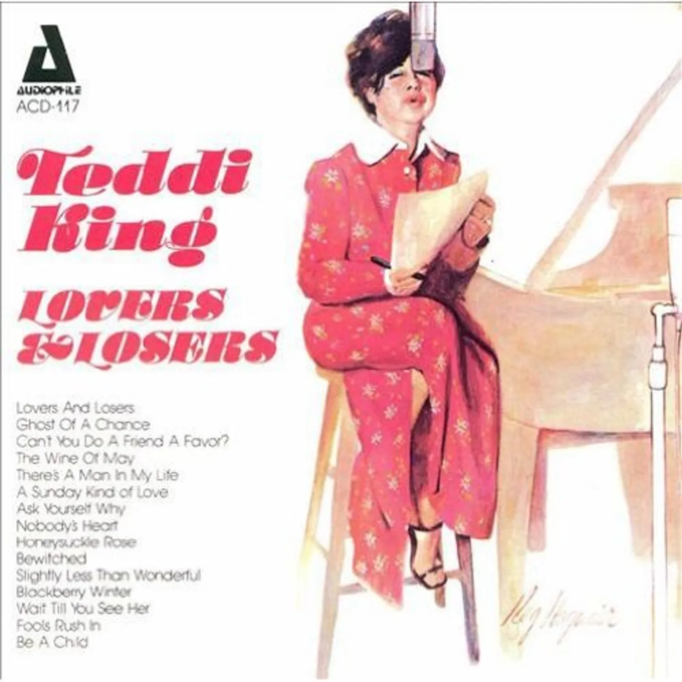 Teddi King LOVERS & LOSERS CD