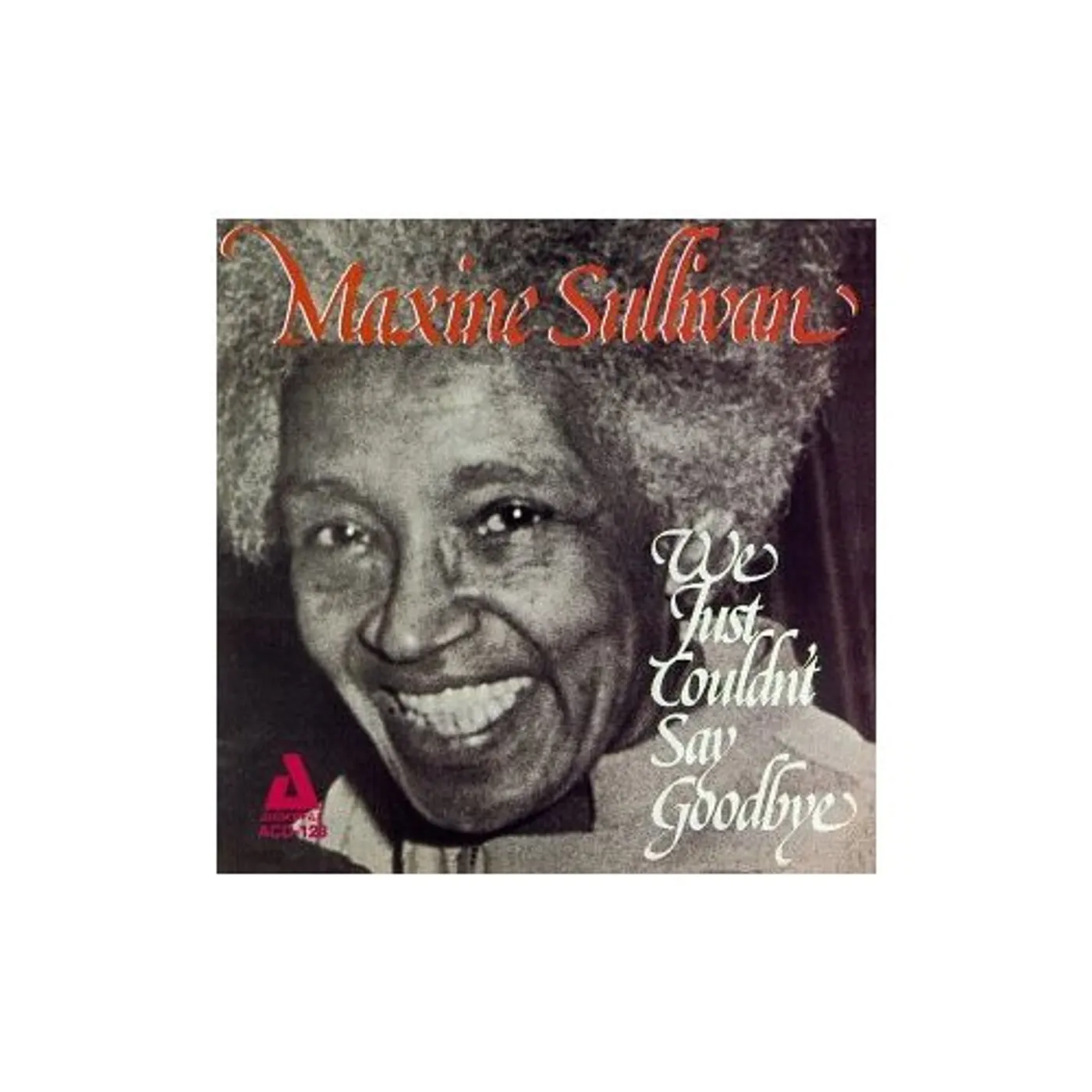 Maxine Sullivan WE JUST COULDN'T CD