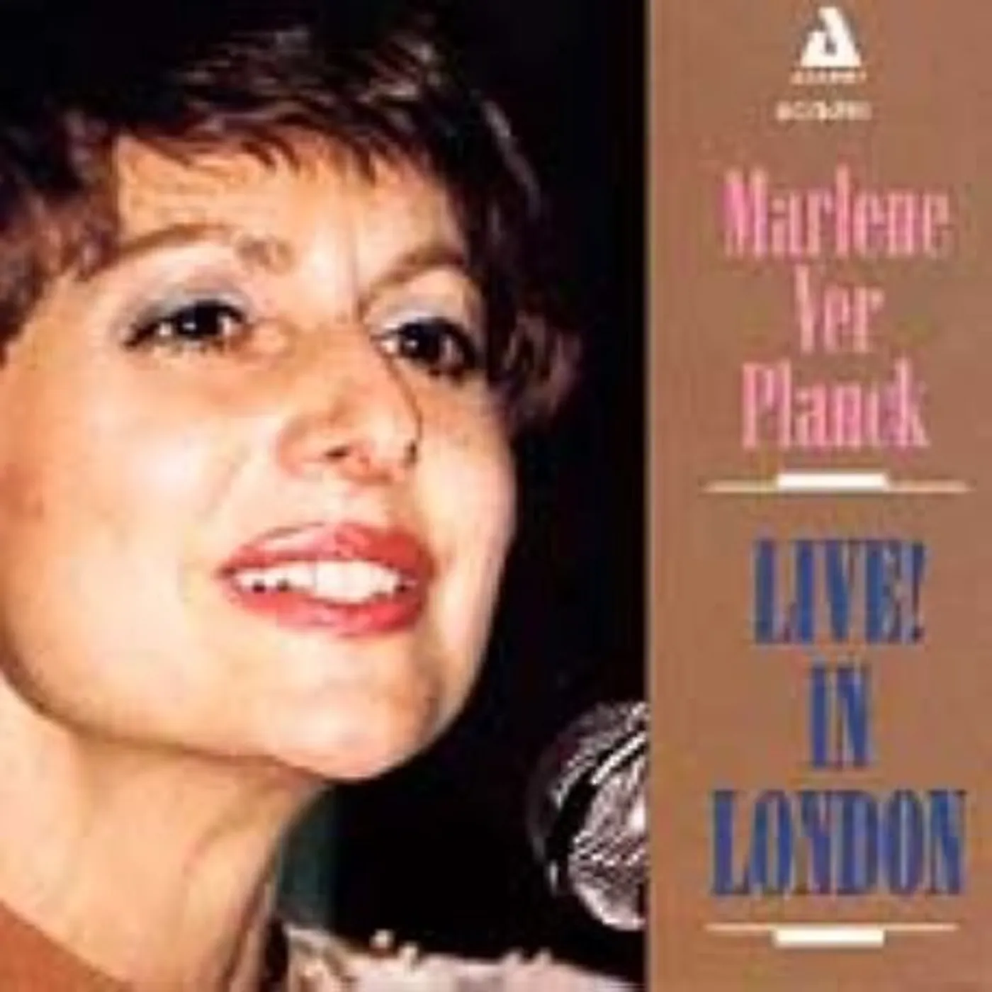 Marlene Ver Planck LIVE IN LONDON CD