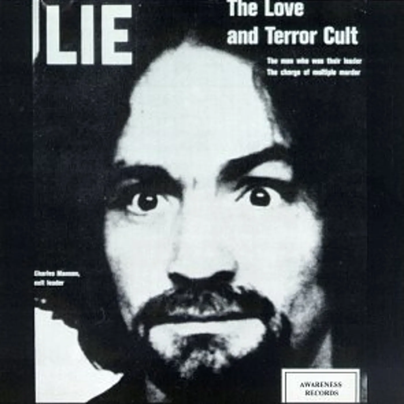 Charles Manson LOVE LIE & THE TERROR CULT CD
