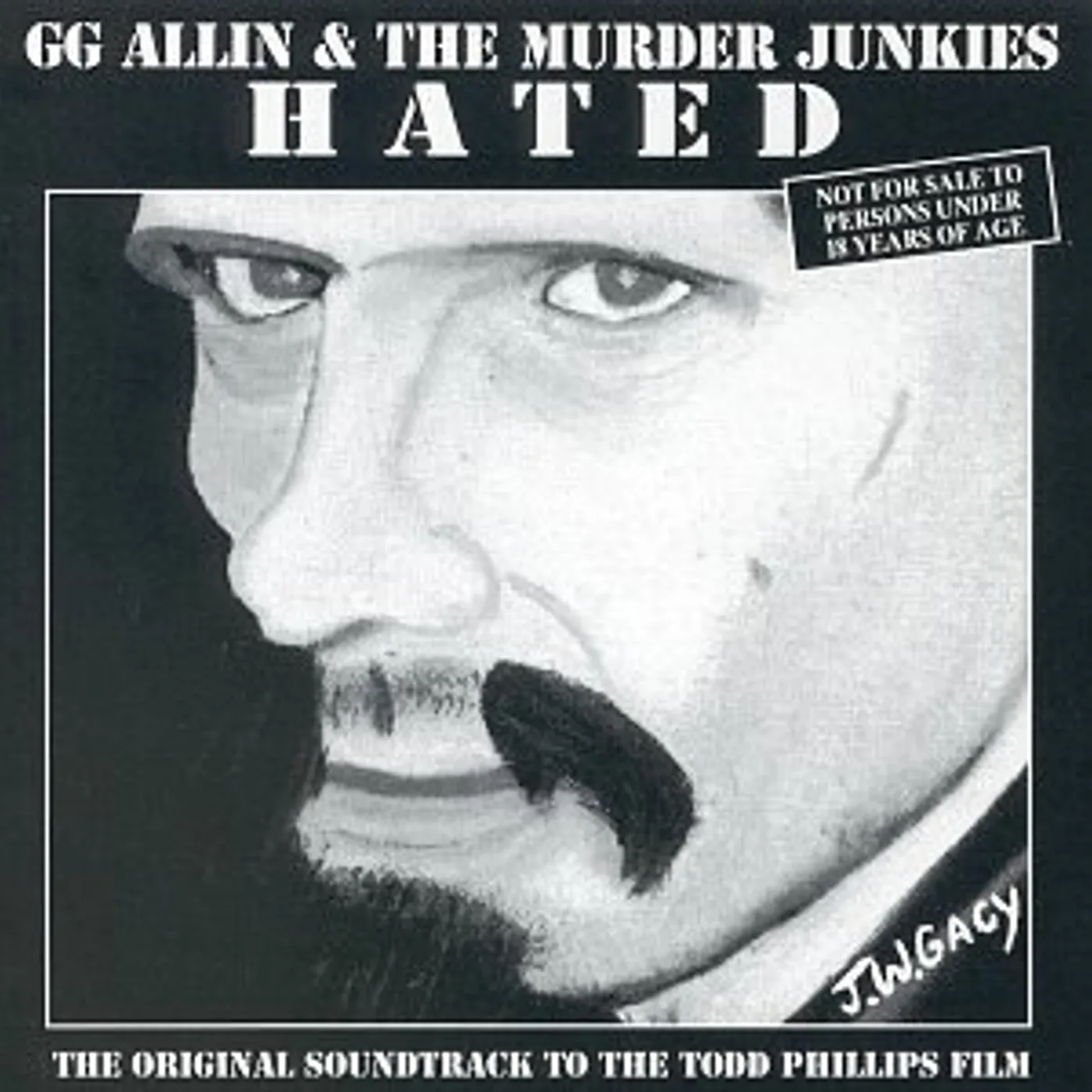 GG Allin HATED: Original Soundtrack CD