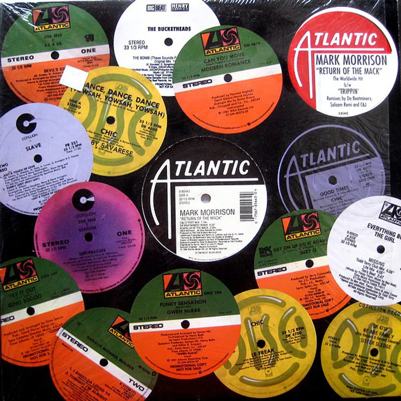 Mark Morrison RETURN OF THE MACK (X3) / TRIPPIN Vinyl Record