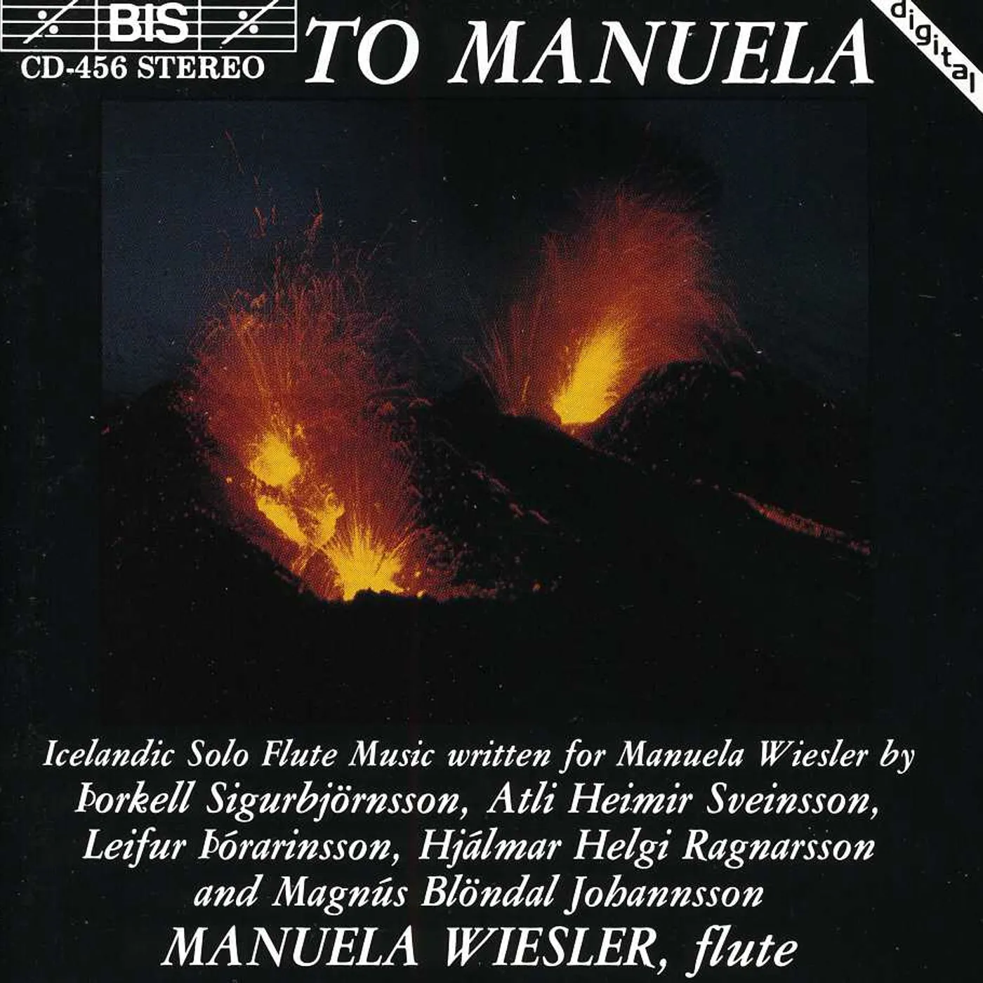 Manuela Wiesler WORKS FOR SOLO FLUTE CD