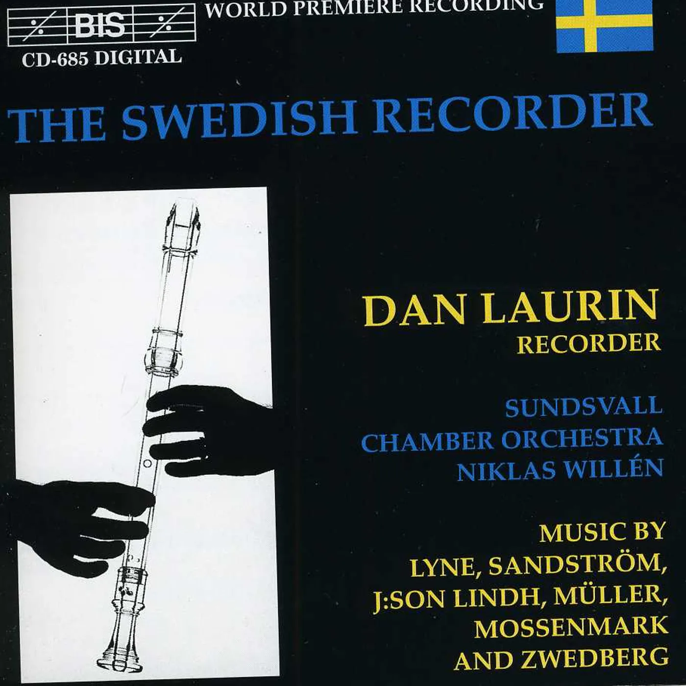 Dan Laurin SWEDISH RECORDER CD