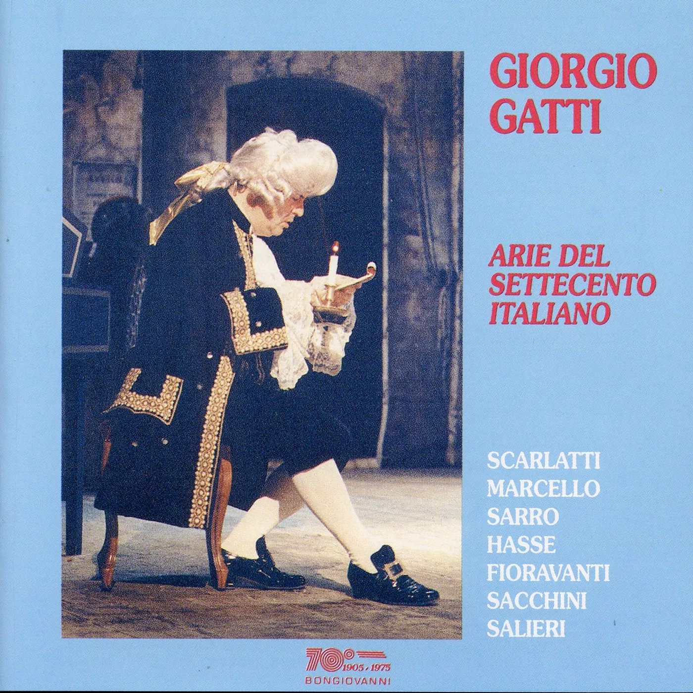 Giorgio Gatti ITALIAN OPERA ARIAS CD