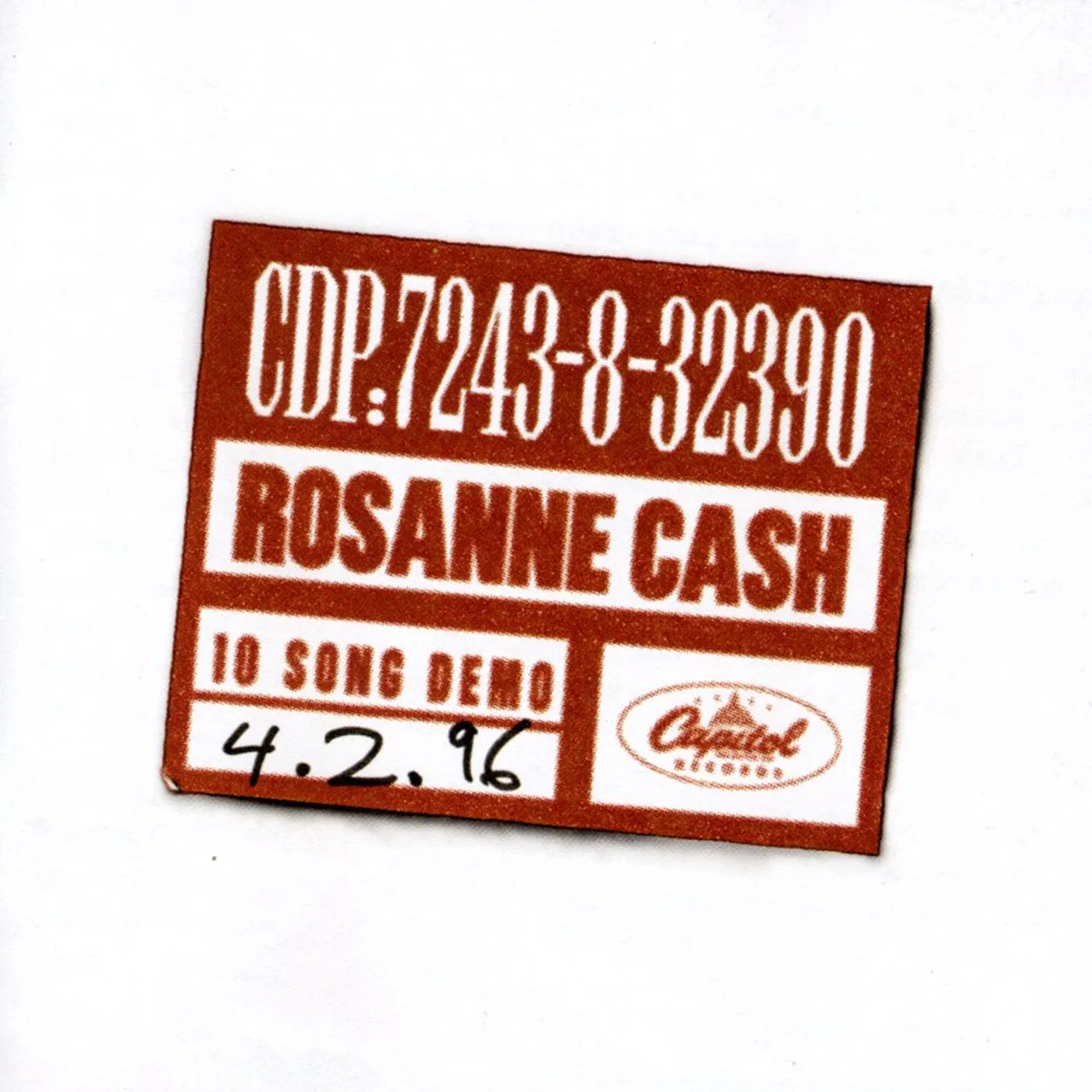 Rosanne Cash 10 SONG DEMO CD