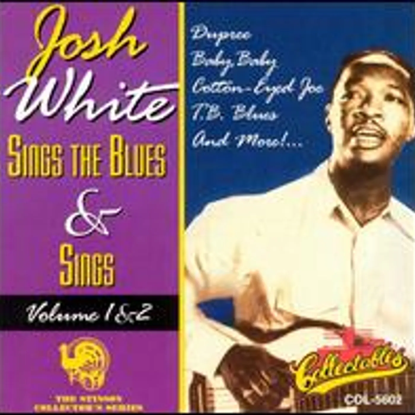 Josh White Sings The Blues and Sings Vol. 1 & 2 CD
