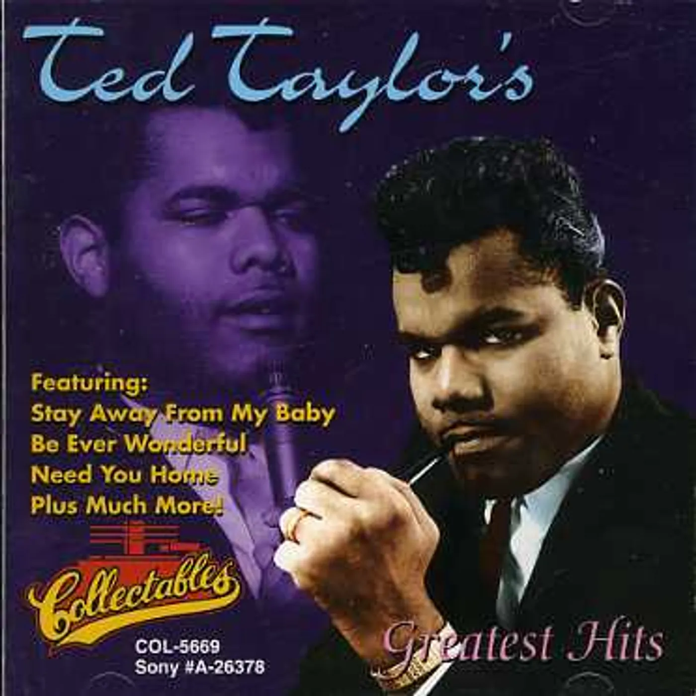 Ted Taylor GREATEST HITS CD