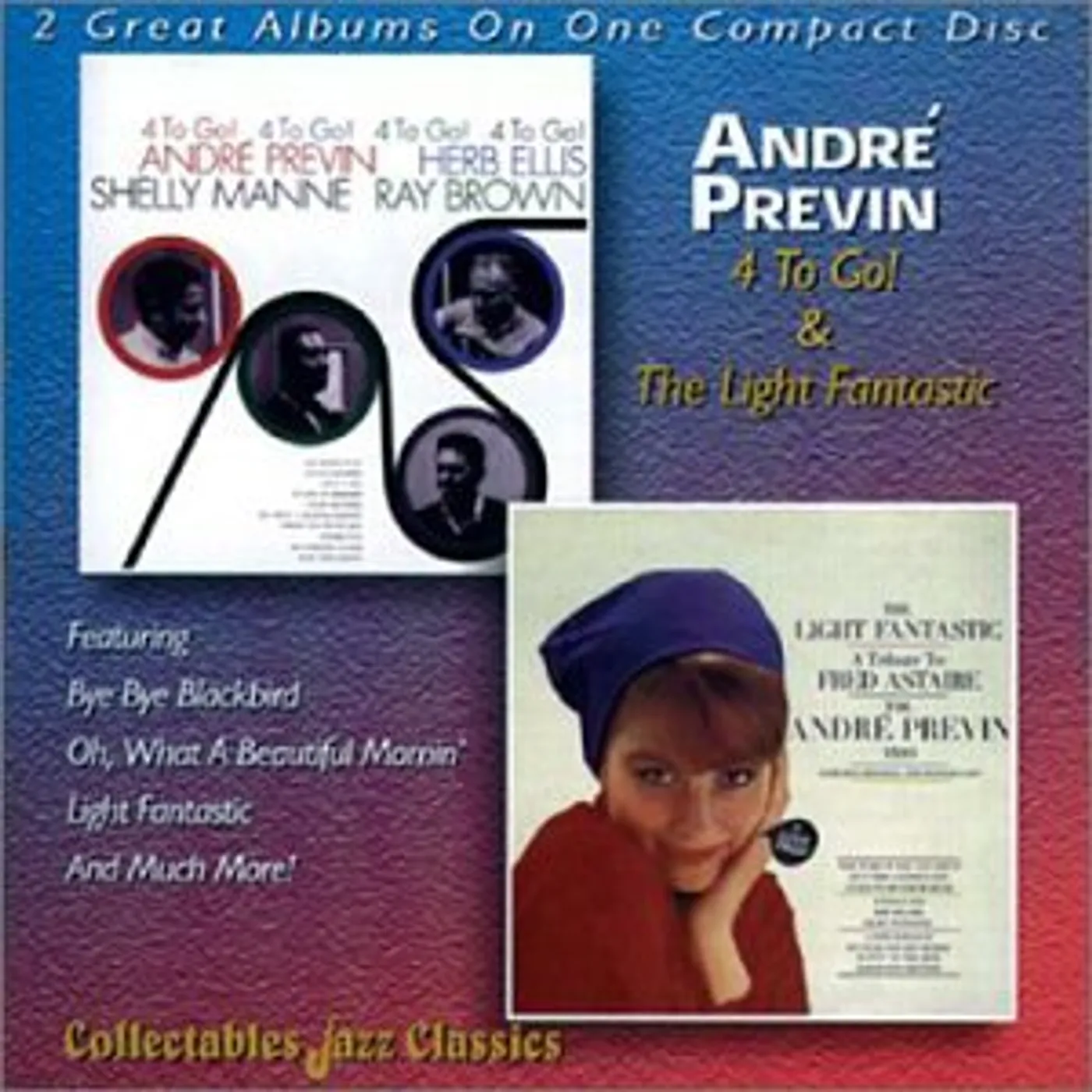 Andre Previn 4 TO GO / LIGHT FANTASTIC CD