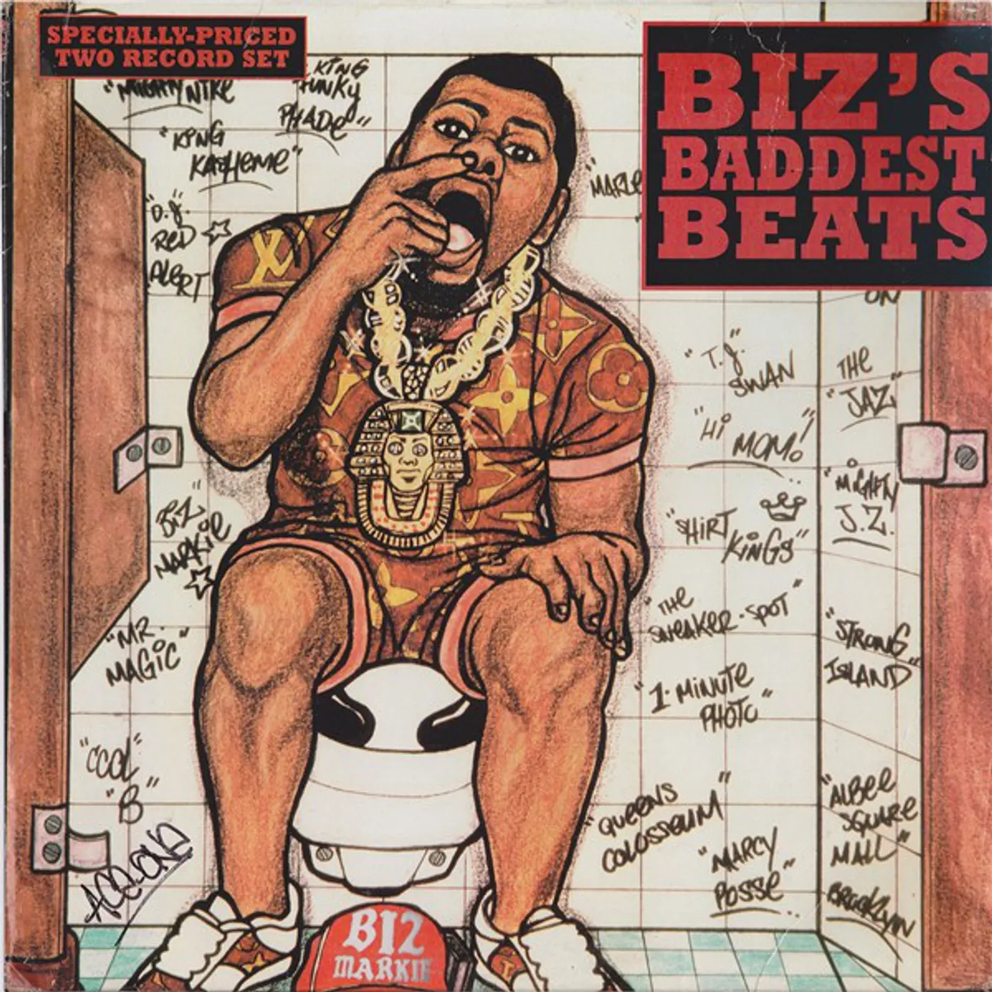 Biz Markie JUST RHYMIN Vinyl Record