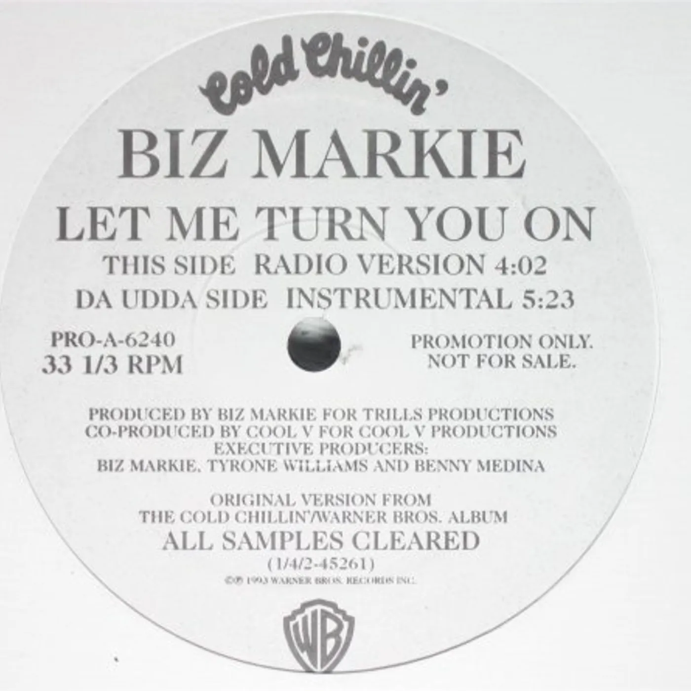 Biz Markie Let Me Turn You On Vinyl Record