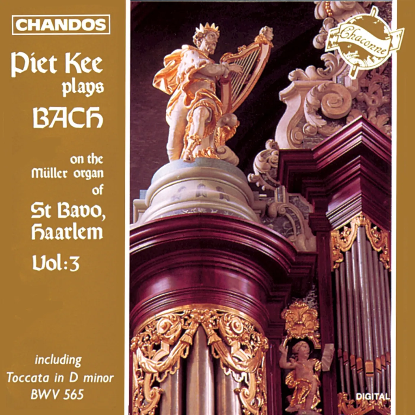 J.S. Bach TOCCATA IN D & 8 SHORT PIECES CD