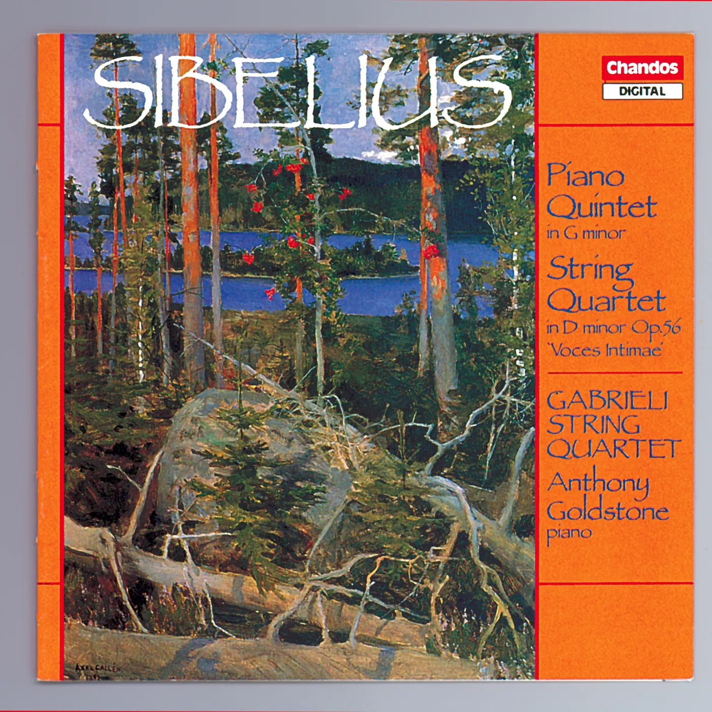 Sibelius PIANO QUINTET / STRING QUARTET CD