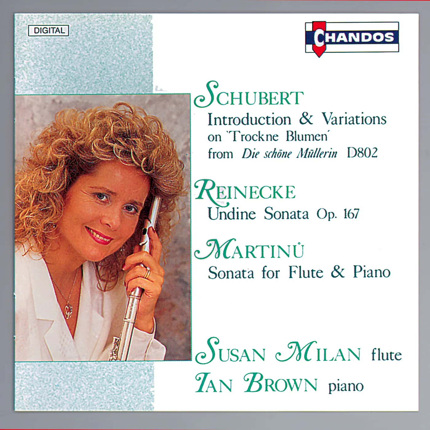 Susan Milan FLUTE RECITAL CD