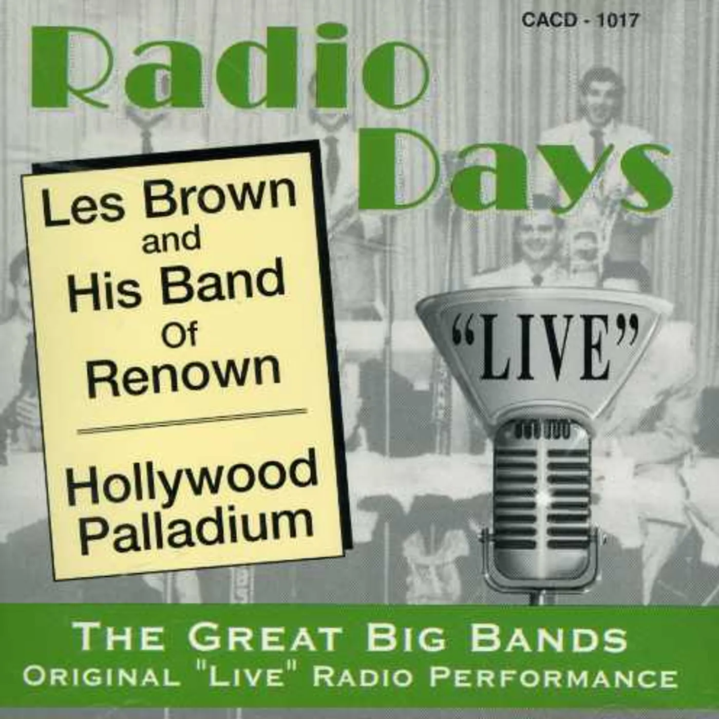 Les Brown HOLLYWOOD PALLADIUM CD