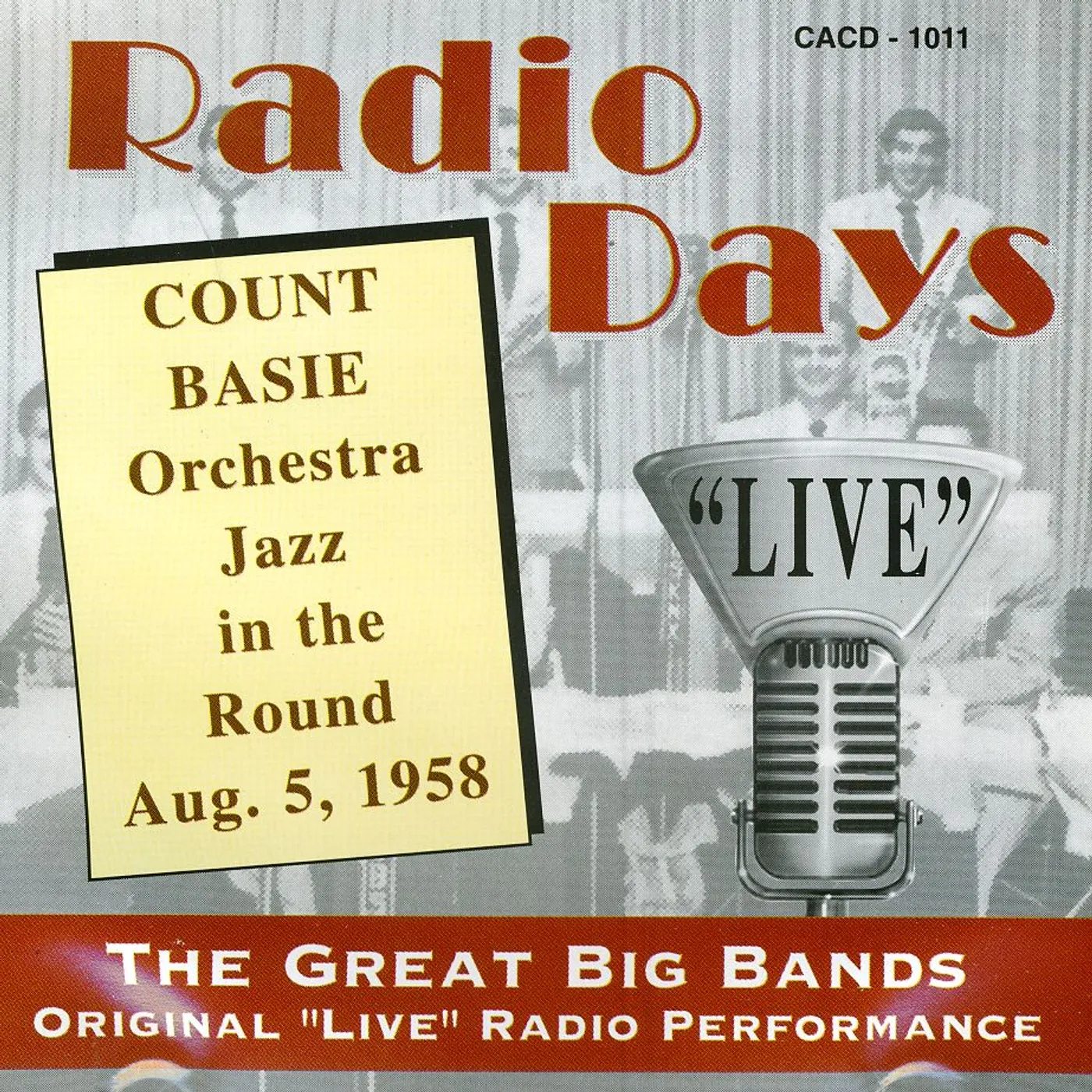 Count Basie AUGUST 5 1958 CD