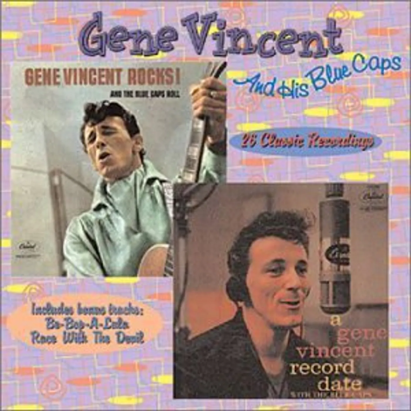 ROCKS & BLUECAPS ROLL / GENE VINCENT RECORD DATE CD