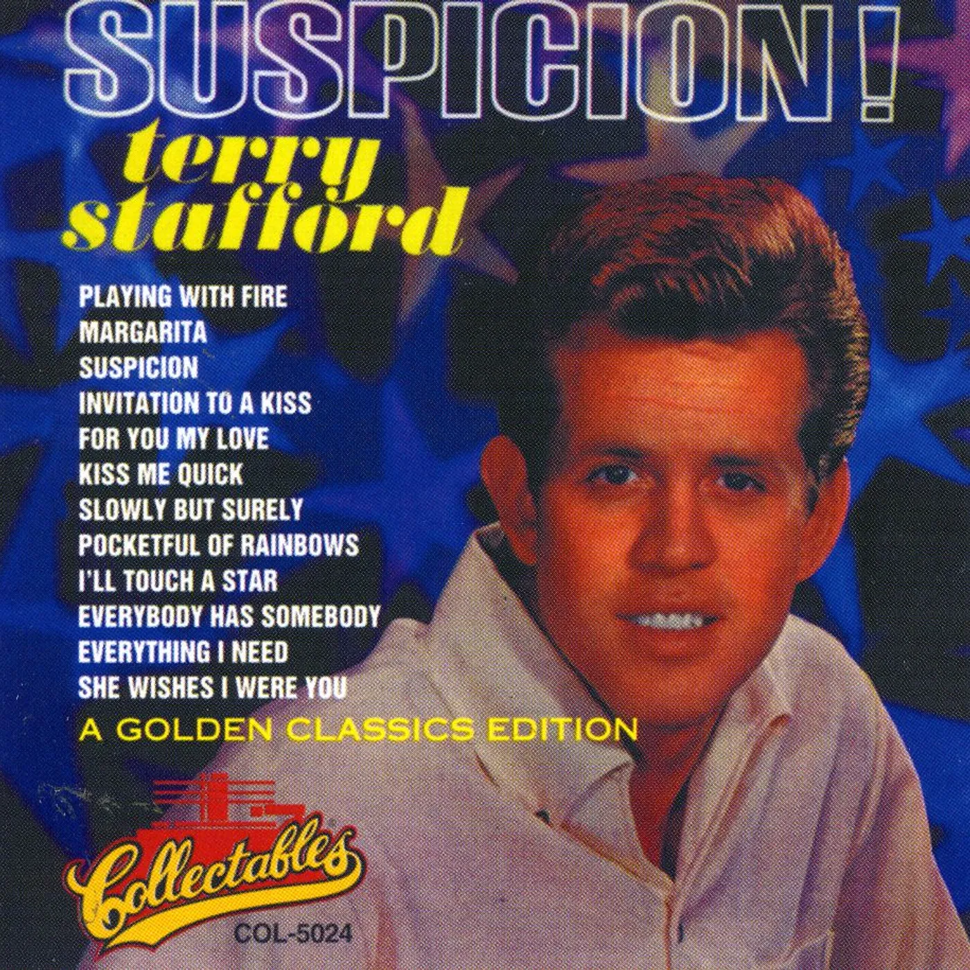 Terry Stafford SUSPICION CD