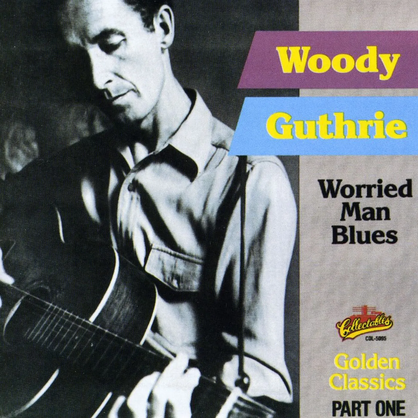 Woody Guthrie WORRIED MAN BLUES CD