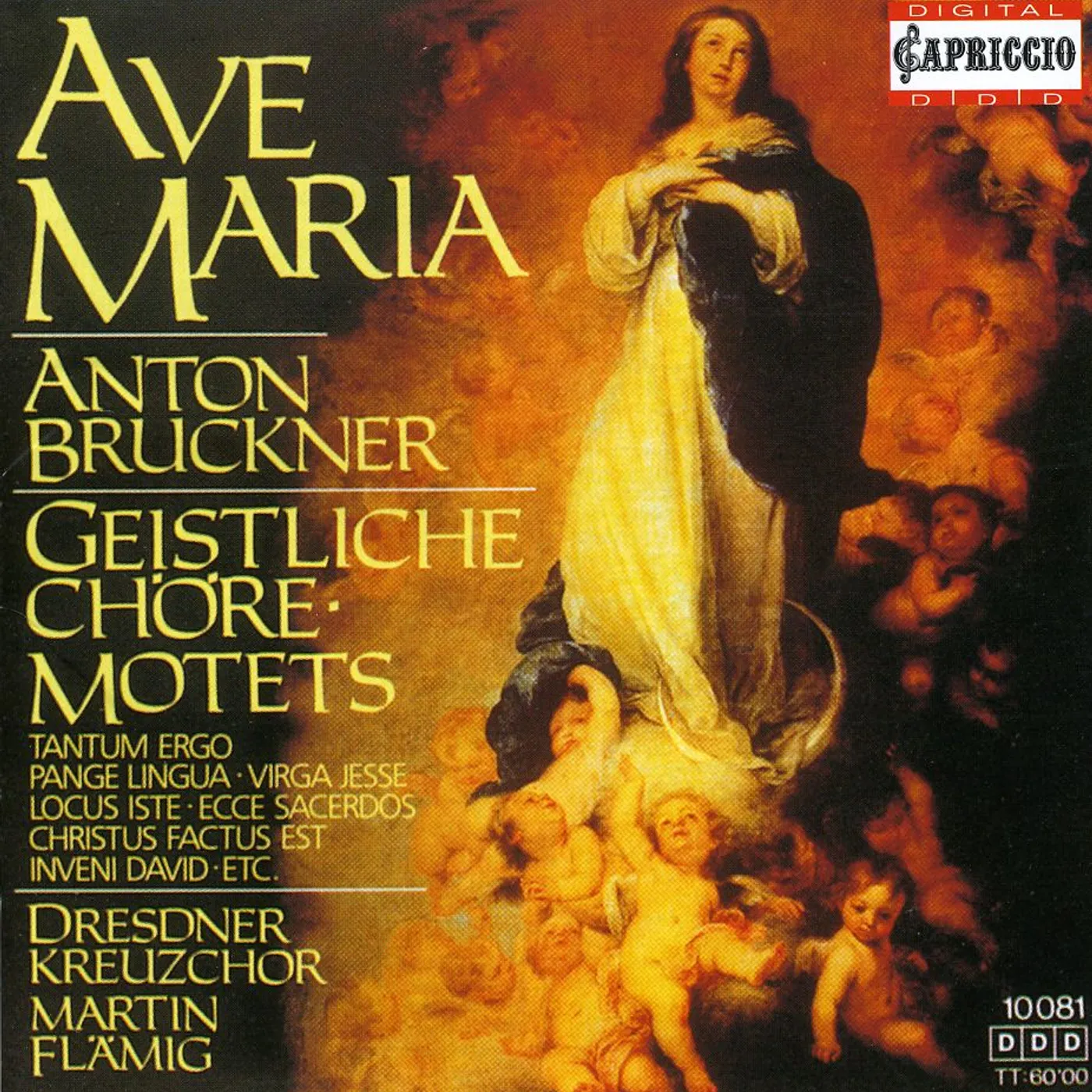 Bruckner SACRED MOTETS CD