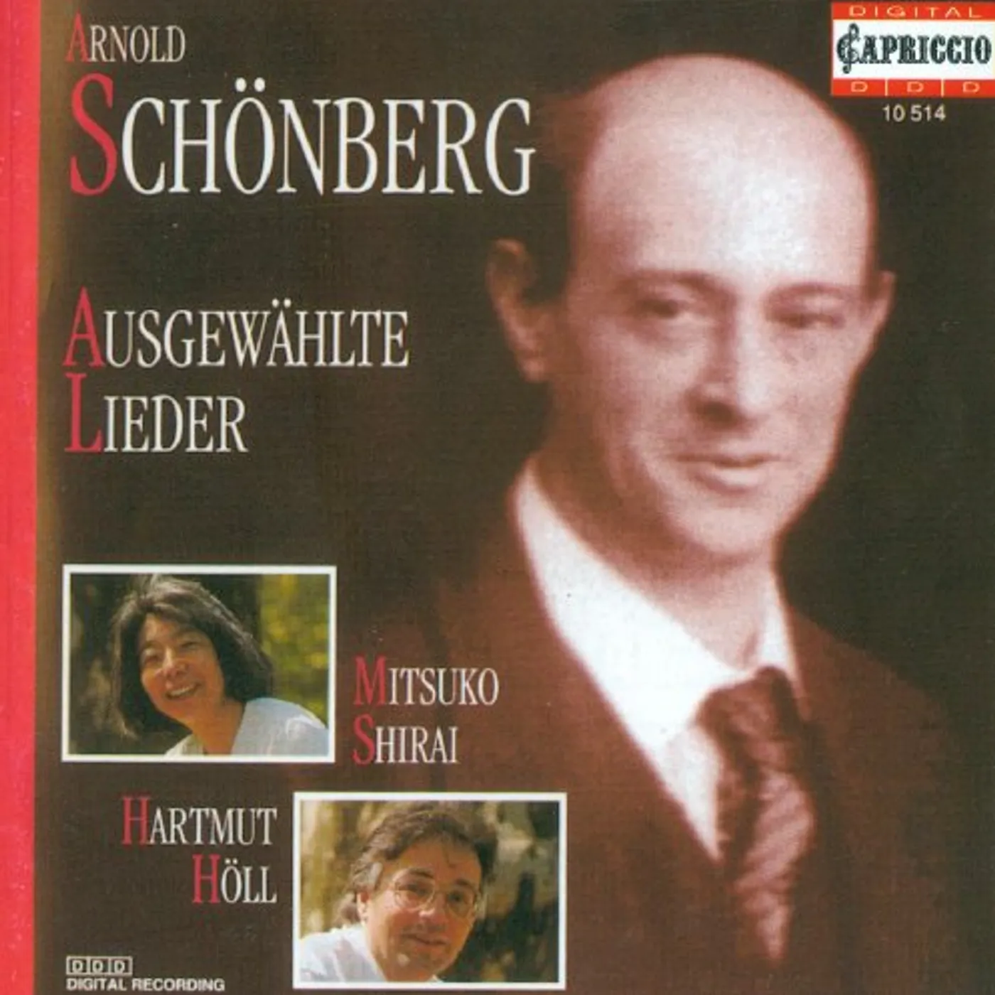 Schoenberg SELECTED LIEDER CD
