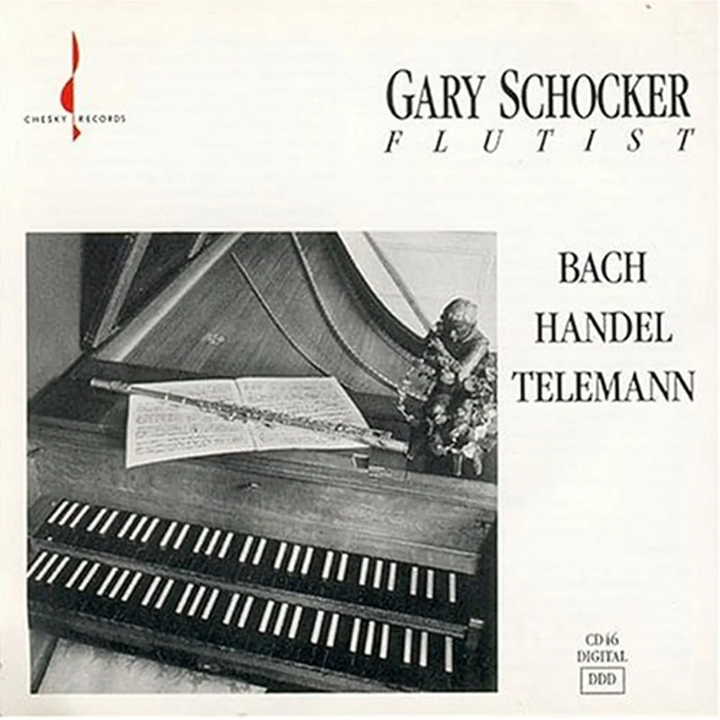 Gary Schocker PLAYS BACH & HANDEL CD