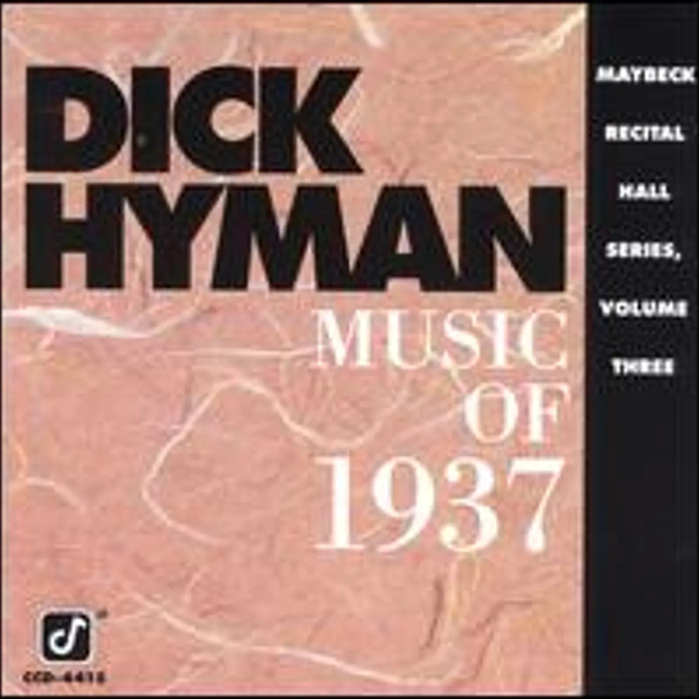 Dick Hyman LIVE AT MAYBECK 3 CD