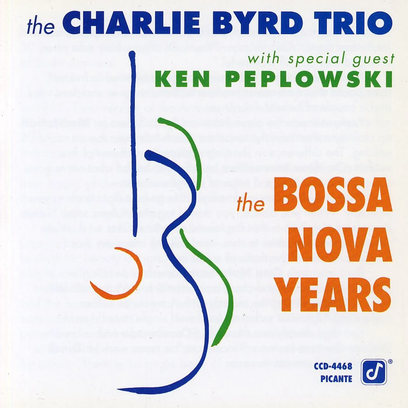 Charlie Byrd BOSSA NOVA YEARS CD