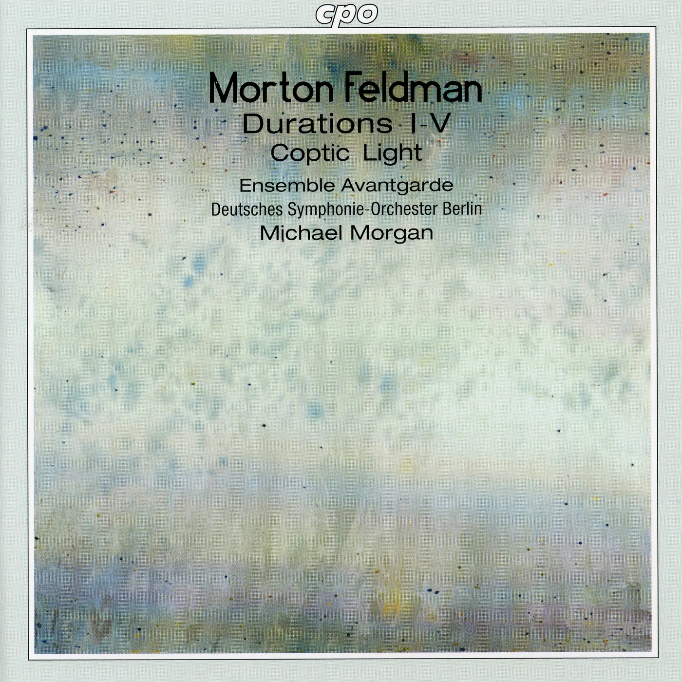 Morton Feldman COPTIC LIGHT FOR ORCHESTRA CD