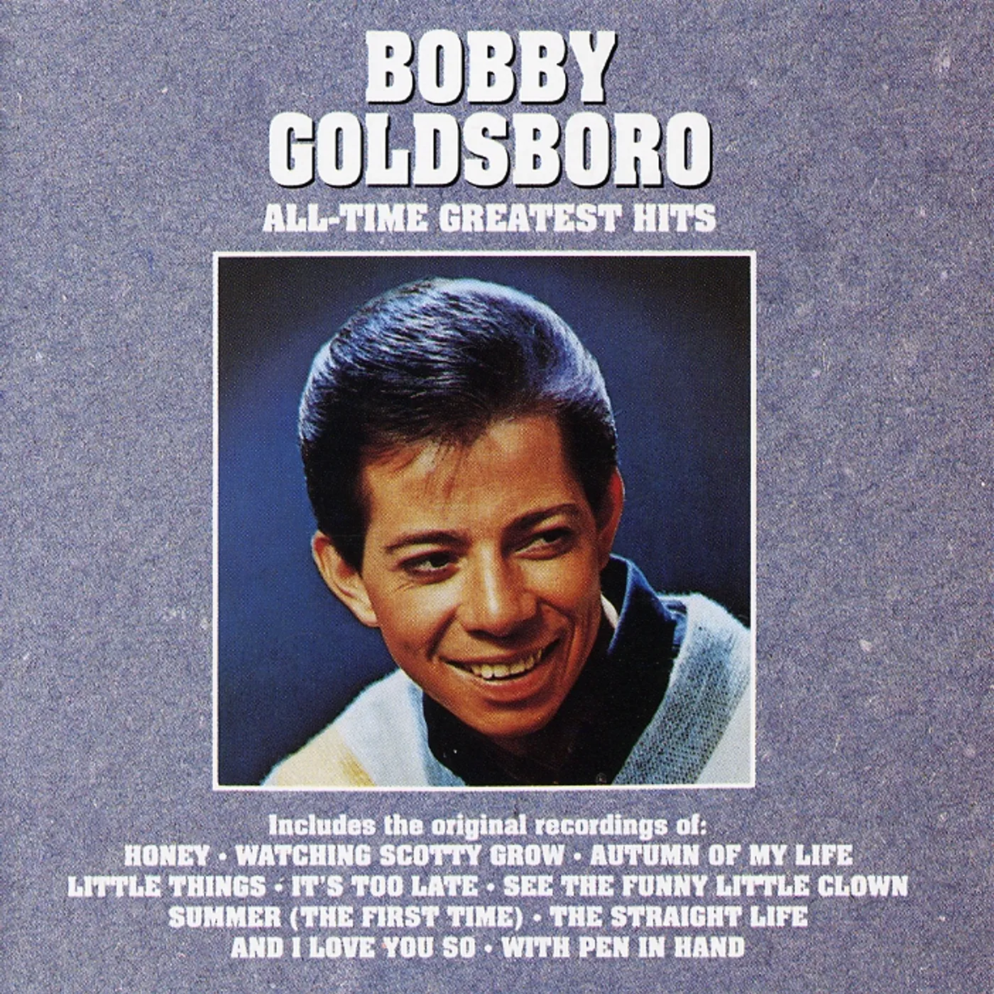 Bobby Goldsboro ALL-TIME GREATEST HITS CD