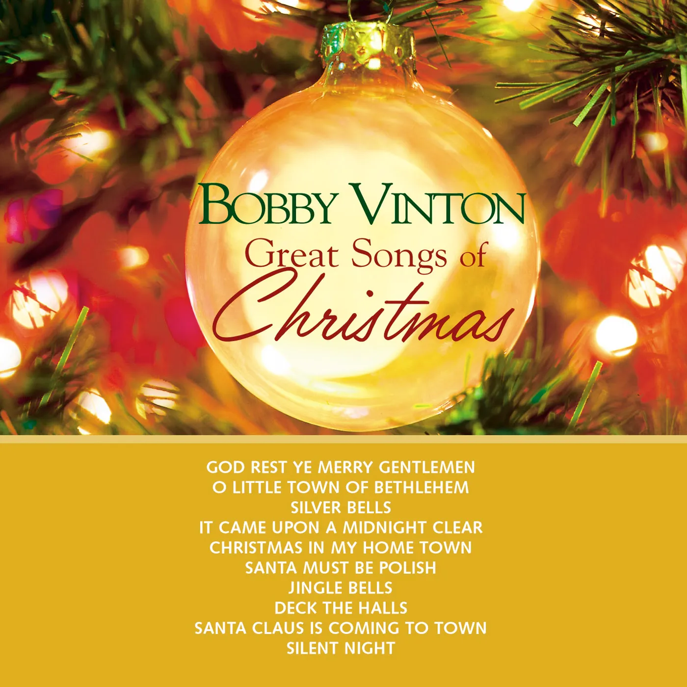Bobby Vinton GREAT SONGS OF CHRISTMAS CD