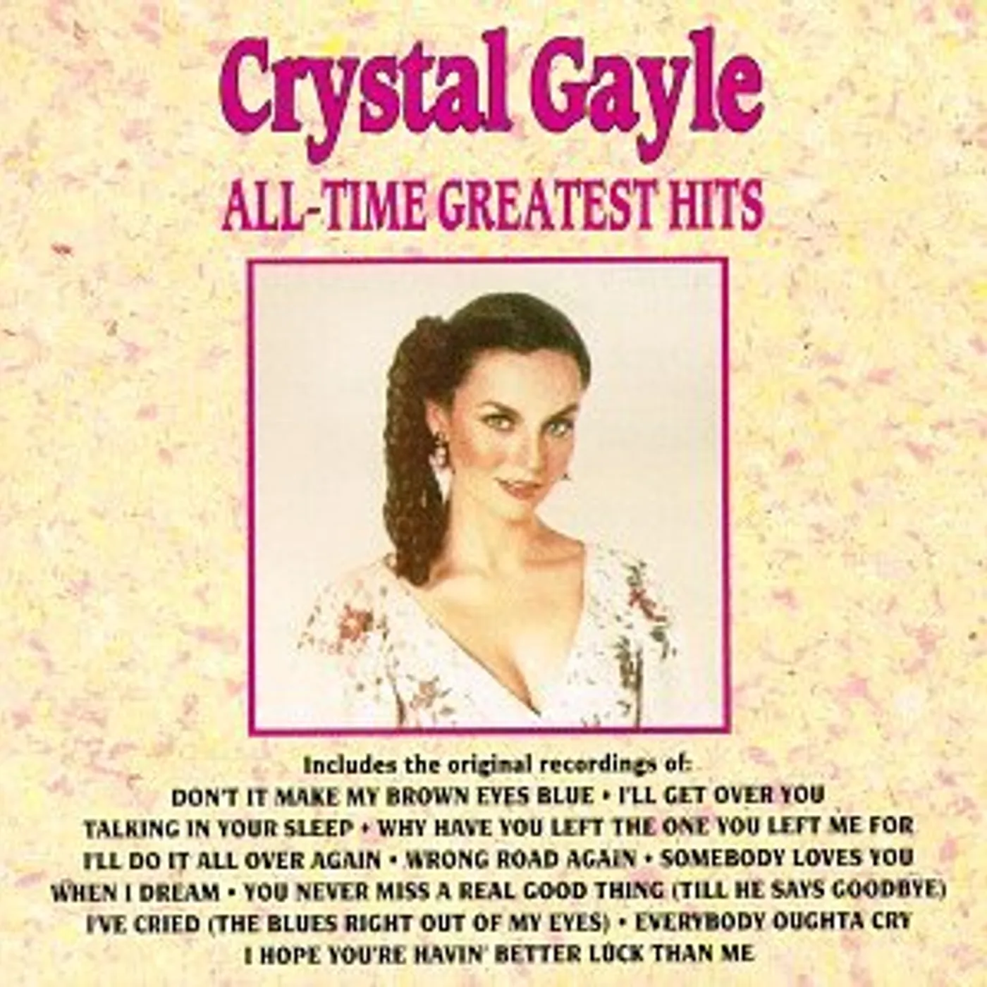 Crystal Gayle ALL-TIME GREATEST HITS CD