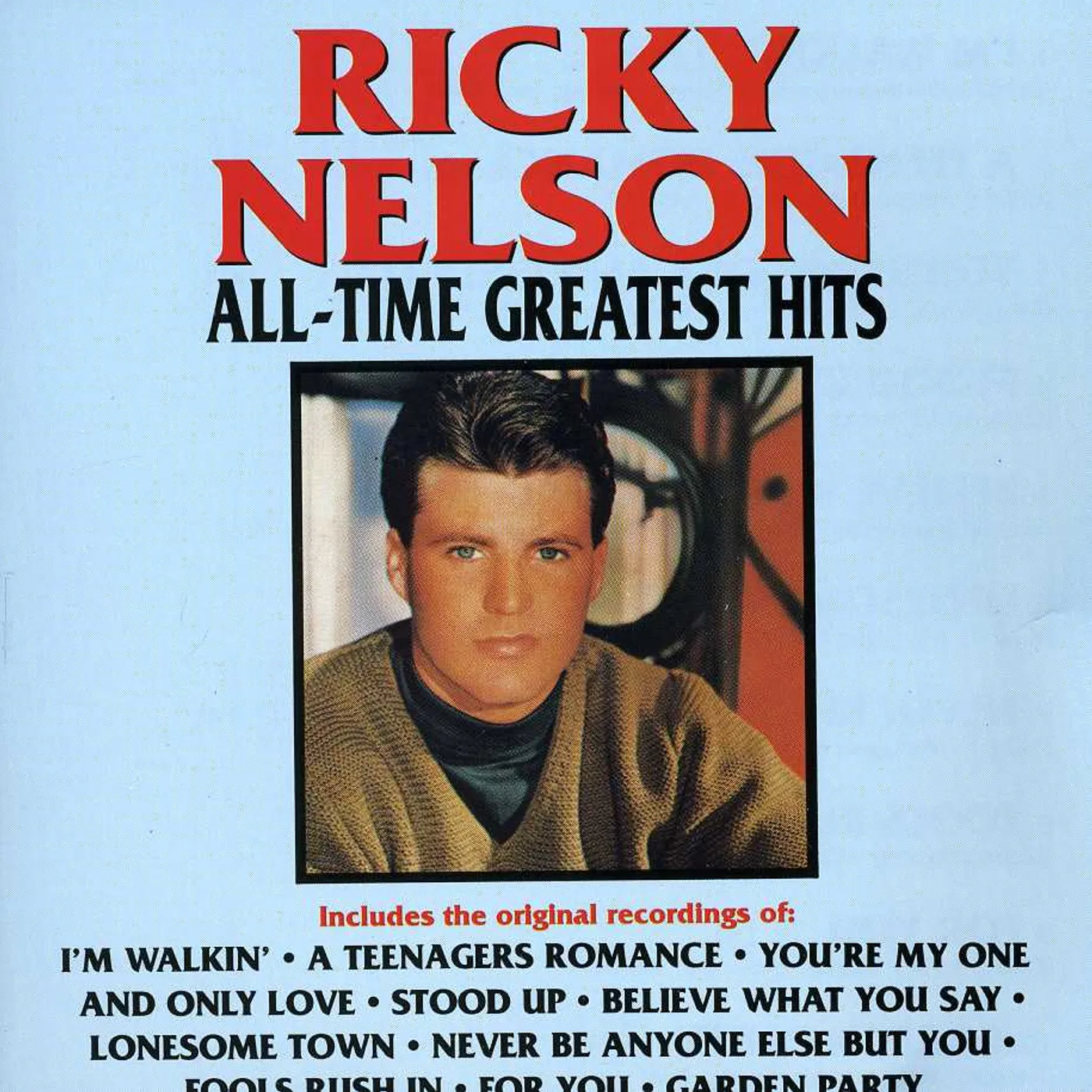 Ricky Nelson GREATEST HITS CD