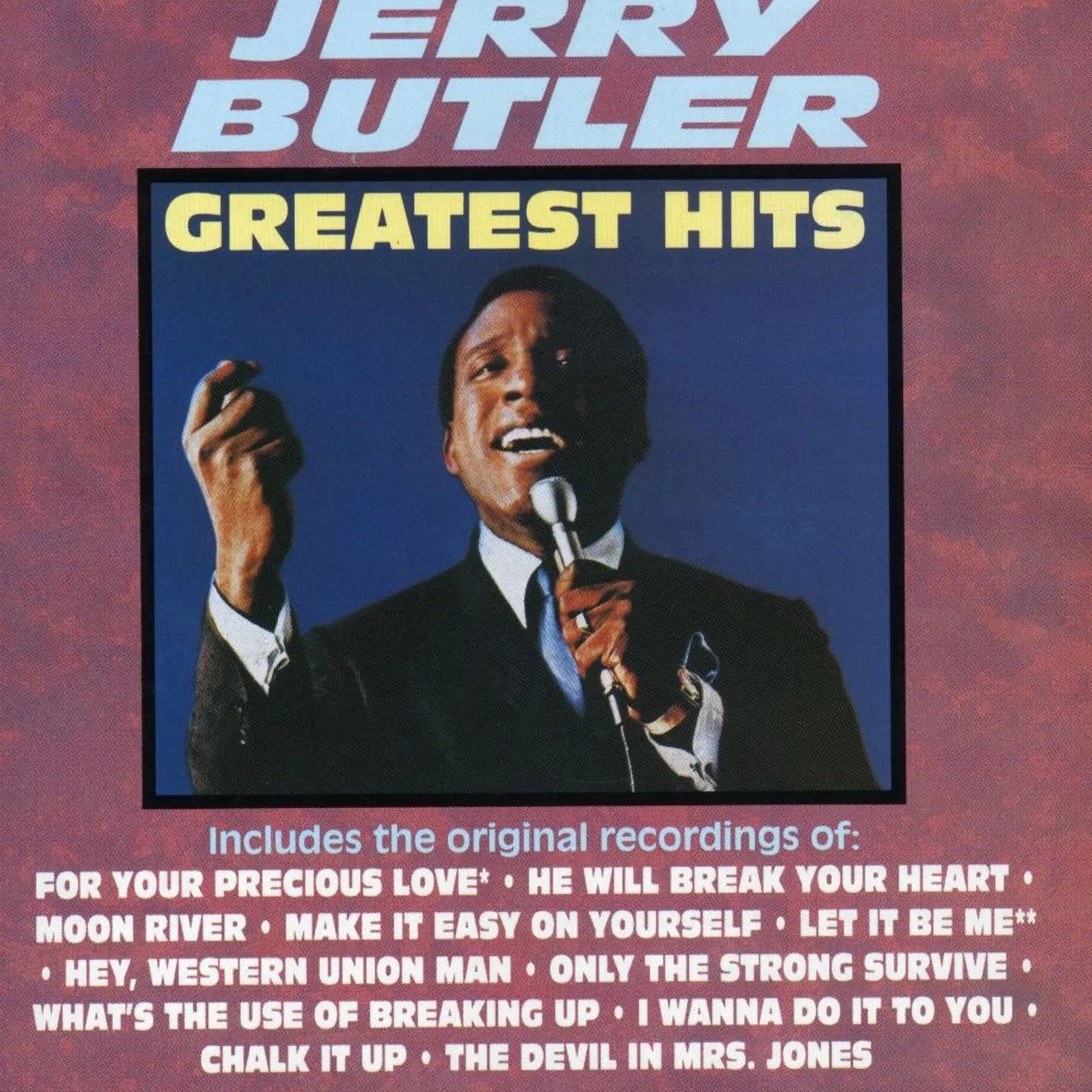 Jerry Butler GREATEST HITS CD