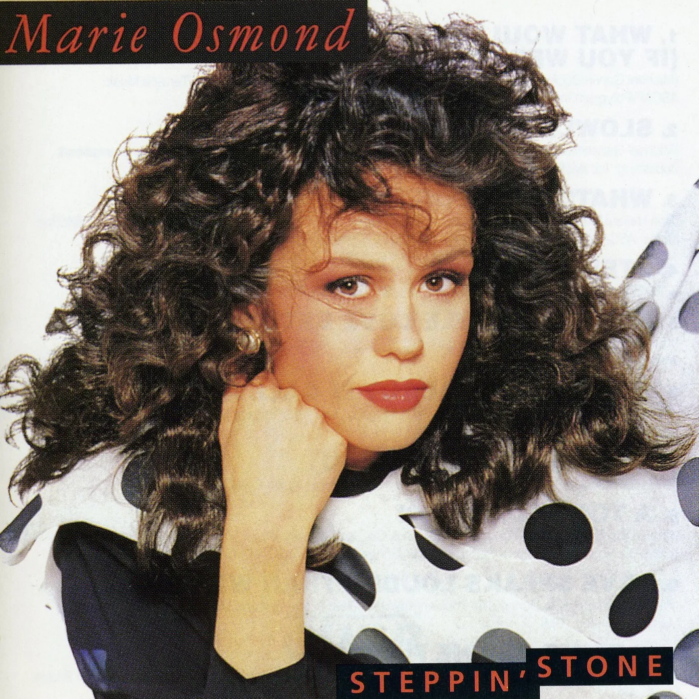 Marie Osmond STEPPIN STONE CD