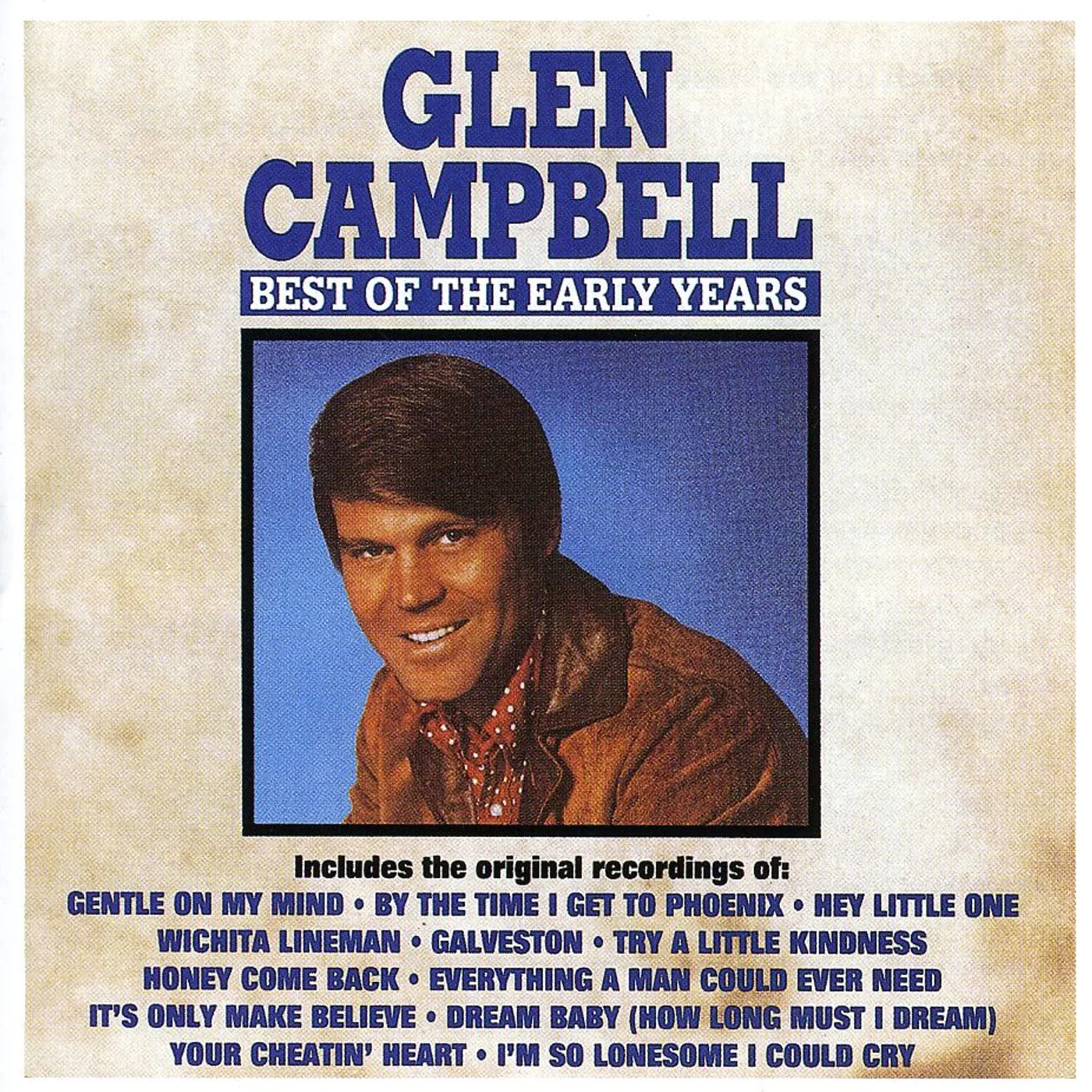 Glen Campbell BEST OF THE EARLY YEARS CD