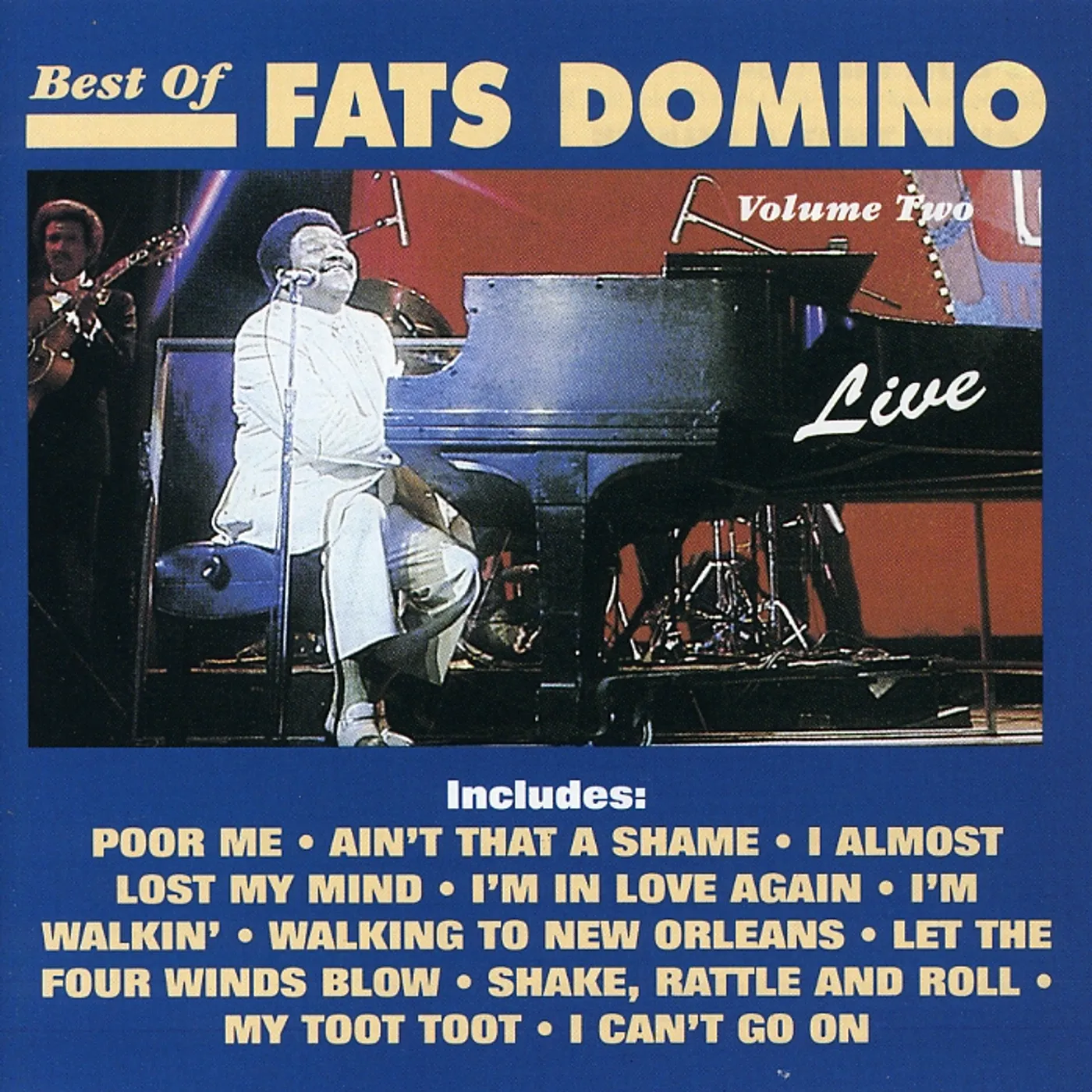 Fats Domino BEST OF LIVE 2 CD