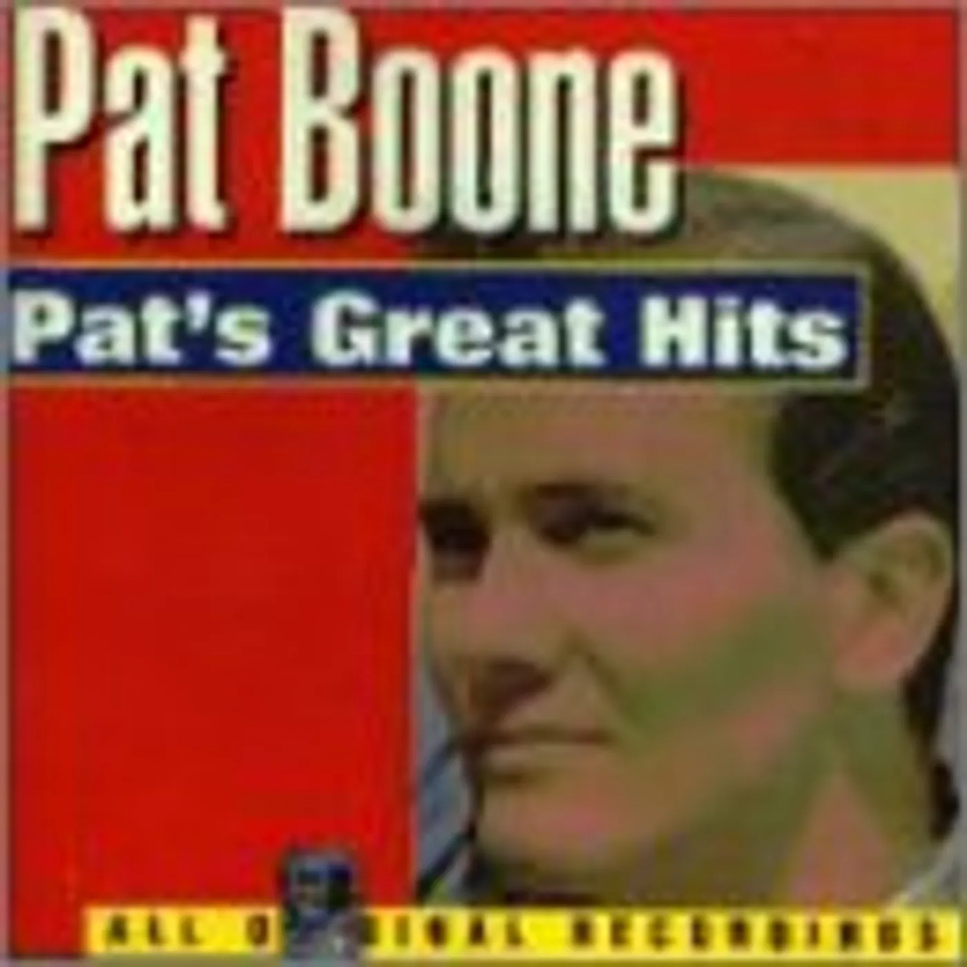 Pat Boone PAT'S GREAT HITS CD