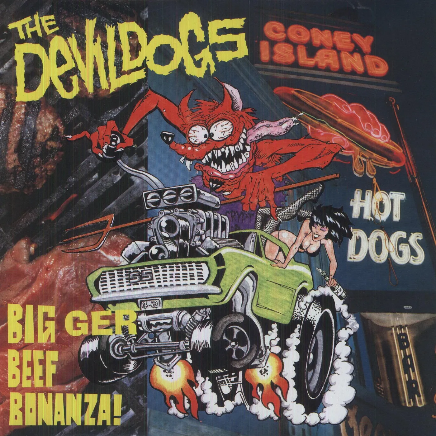 The Devil Dogs BIGGER BEEF BONANZA Vinyl Record