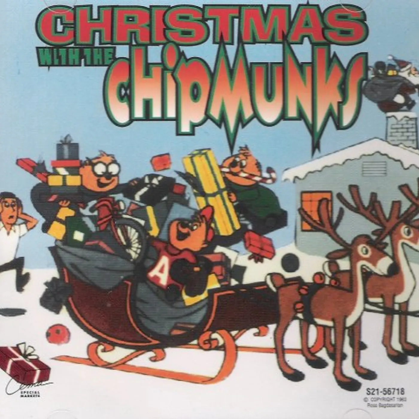 CHRISTMAS WITH Alvin and the Chipmunks 1 CD