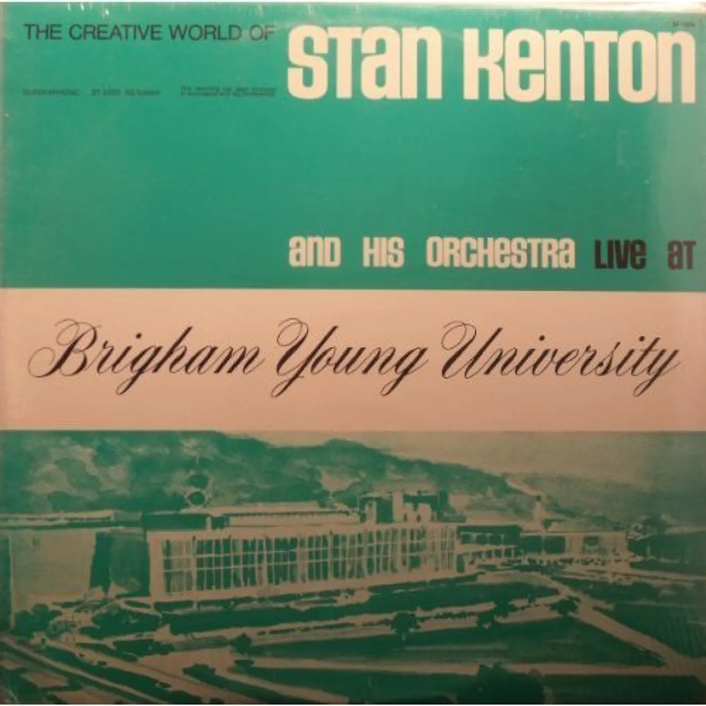 Stan Kenton Live At Brigham Young University Vinyl Record