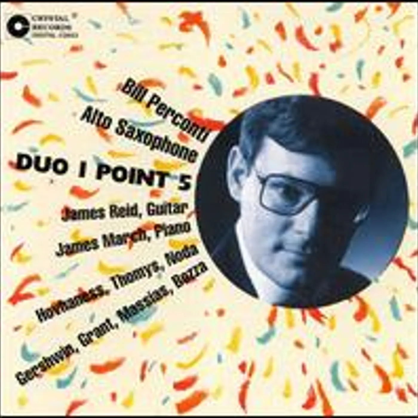 Bill Perconti DUO ONE / POINT FIVE CD