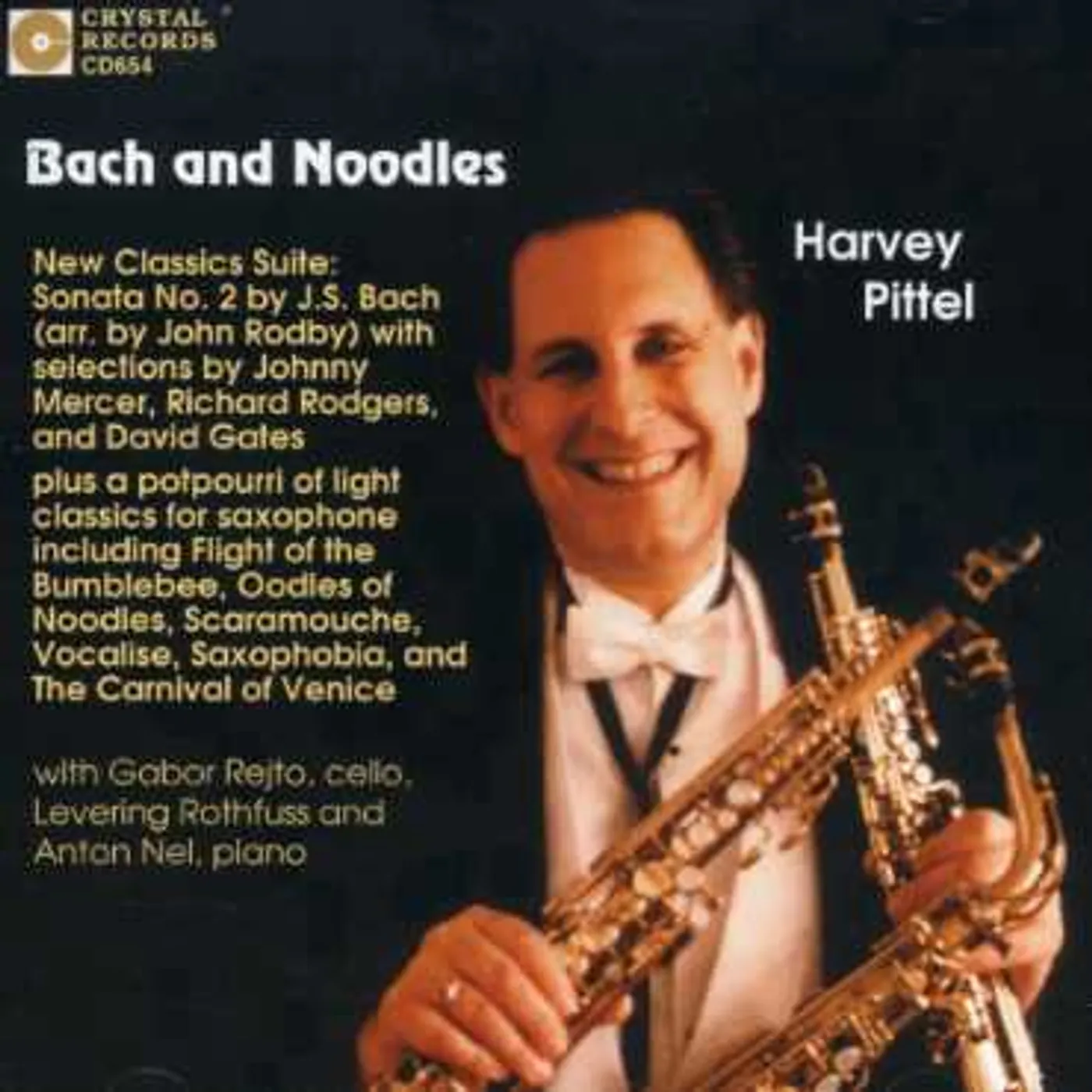 Harvey Pittel BACH & NOODLES CD