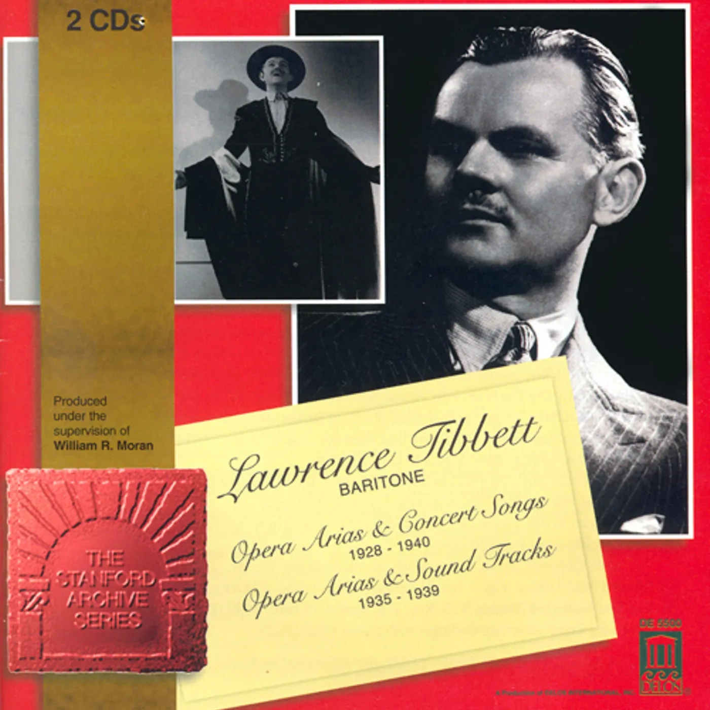 Lawrence Tibbett OPERA ARIAS / CONCERT SONGS,MUSICALS,SOUNDTRACKS CD